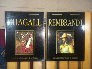 Lote 9 libros de Pintura