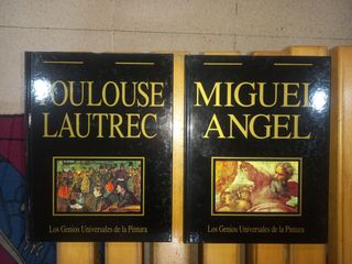 Lote 9 libros de Pintura