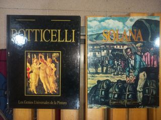 Lote 9 libros de Pintura