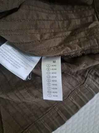 Camisa premamá verano verde oliva