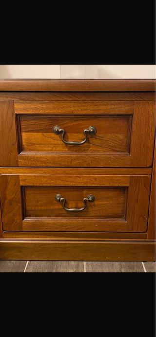 Comodini Arte Povera in legno