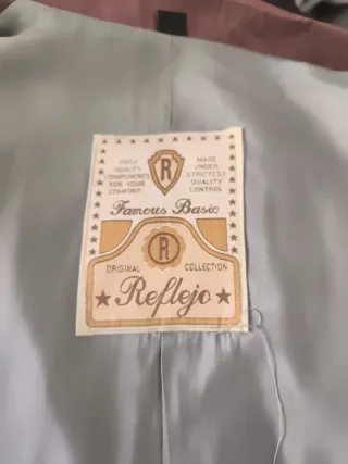 Traje y americana morado