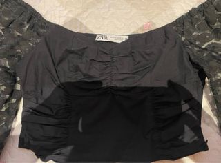 Top Zara Negro