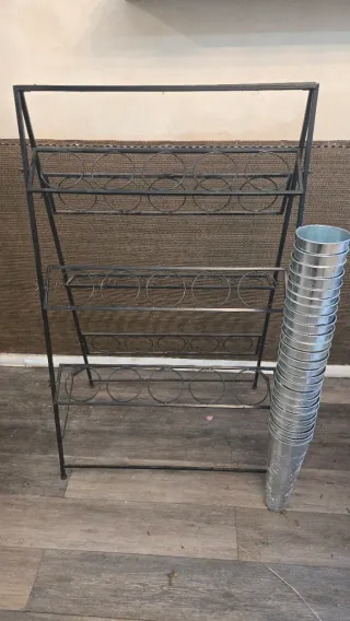 Expositor Metálico para Flores