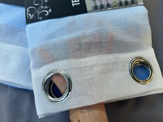 2 Tende Giu 135x275 Filtrante Rigato AzzurroBianco