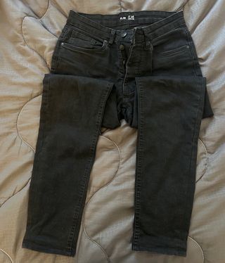 Jeans neri slim IT 44 Utilizzati due volte