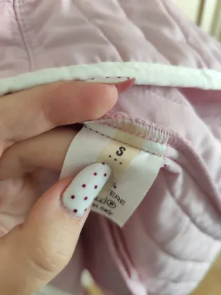 Giacca trapuntata rosa taglia S