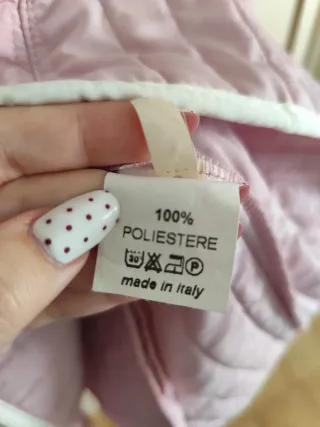 Giacca trapuntata rosa taglia S