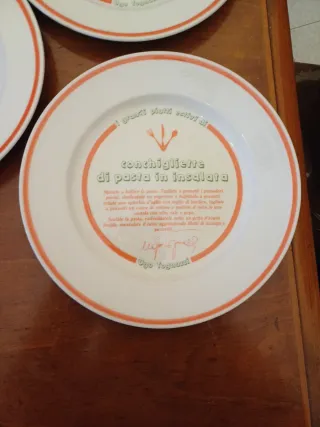 Set 3 Piatti Ugo Tognazzi da collezione