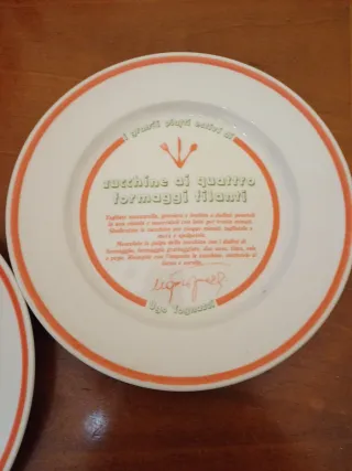 Set 3 Piatti Ugo Tognazzi da collezione