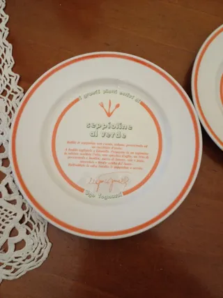 Set 3 Piatti Ugo Tognazzi da collezione