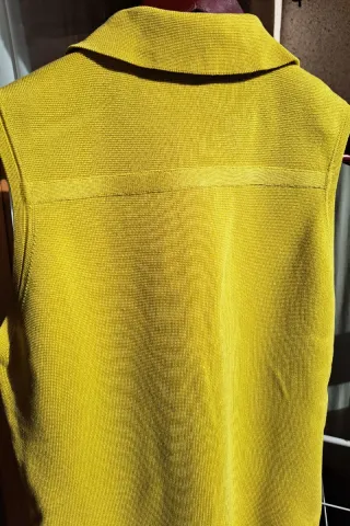 CAROLINA HERRERA T-38-40 BLUSA SIN MANGAS ORIGINAL