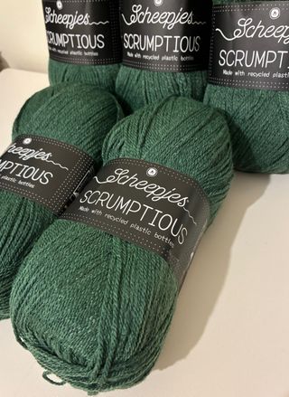 5 madejas de lana Scheepjes Scrumptious