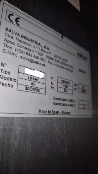 Horno Eléctrico Salva 5 Bandejas
