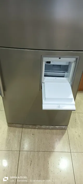 Nevera Combi LG Acero Inoxidable