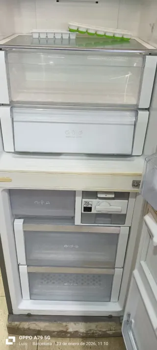 Nevera Combi LG Acero Inoxidable