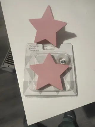 Estrellas decorativas fin de cortina