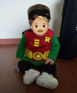 Disfraz Infantil Robin Teen Titans Go!