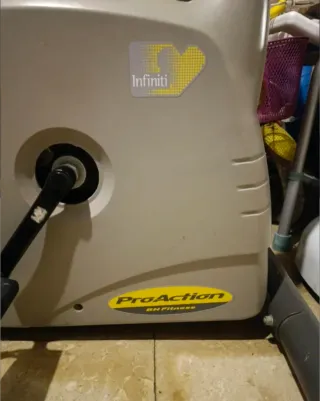 Bicicleta Estática Gris