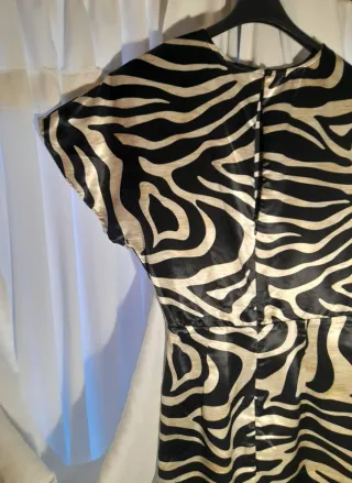 Vestito donna zebrato