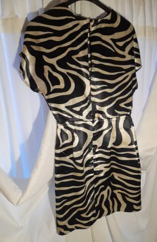 Vestito donna zebrato