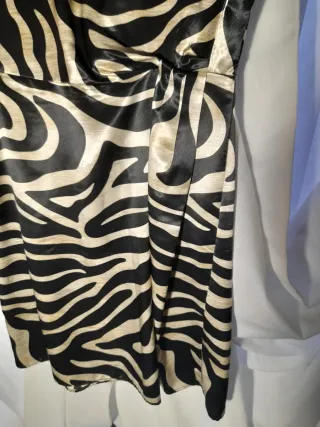 Vestito donna zebrato