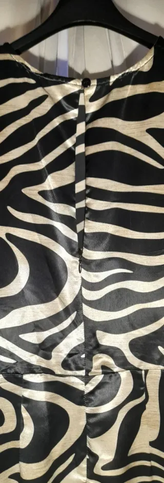 Vestito donna zebrato