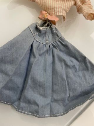 Completo Barbie Vintage Jeans Look 1987