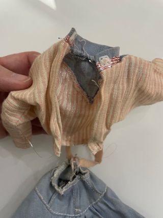 Completo Barbie Vintage Jeans Look 1987