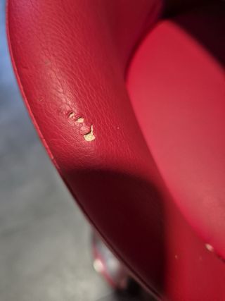 3 Taburetes Cocina Rojo Elevable