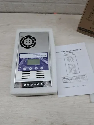 Regulador Carga Solar MPPT 60A 12/24/36/48V
