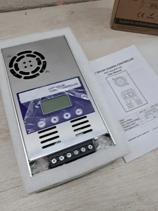 Regulador Carga Solar MPPT 60A 12/24/36/48V