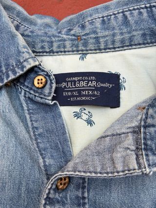 Lote 2 Camisas: Vaquera y Estampada