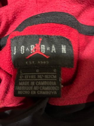 Sudadera Jordan Niño Talla M