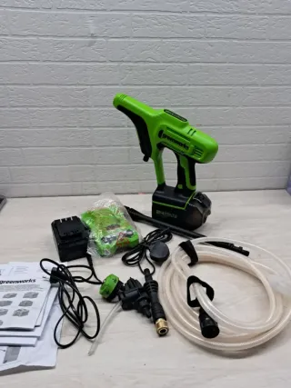 Hidrolimpiadora Greenworks G24PWK4 a batería