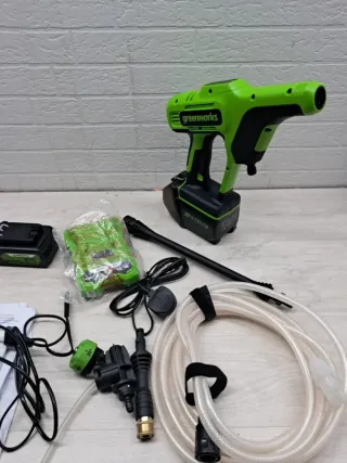 Hidrolimpiadora Greenworks G24PWK4 a batería