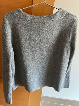 Cárdigan Zara Gris