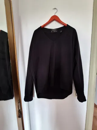 Sudadera Scotch & Soda Negra con Detalles