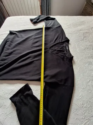 Sudadera Scotch & Soda Negra con Detalles