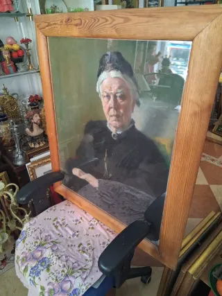 Retrato Dama Pastel 1911envio no disponible