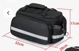 Maleta para Bicicleta Negra