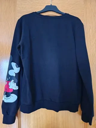 Sudadera Mickey Mouse Negra.