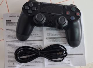 Mando Inalámbrico PS4 Doble Vibración