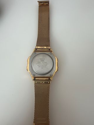Reloj Casio Dorado Digital