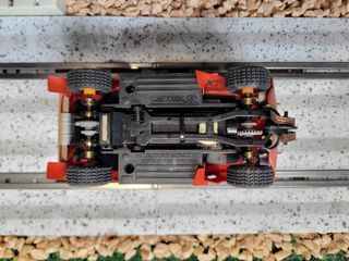 Coche de slot Scalextric Mitsubishi Montero Dakar