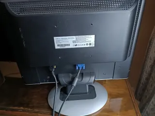 Pantalla Plana Ordenador Plata/Negro