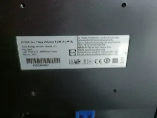 Pantalla Plana Ordenador Plata/Negro