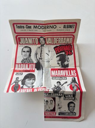 Publicidad Cine Moderno Alginet