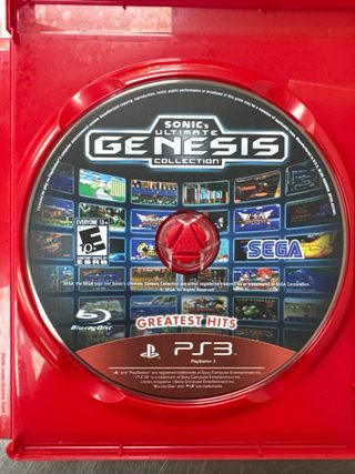 Sonic's Ultimate Genesis Collection, Sony PS3