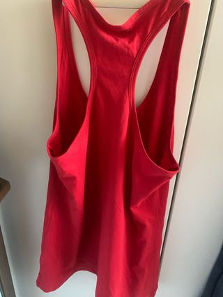 Camiseta tirantes Happy Birthday Talla M